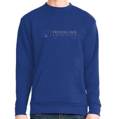 Froehling Anderson - Unisex Long Sleeve Crew with Pocket Thumbnail